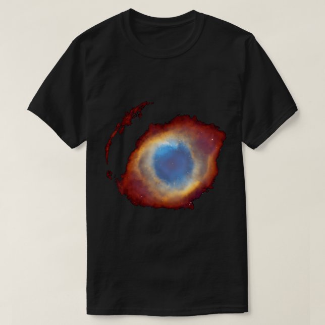 Camiseta Ojo de Dios - Helix Nebulosa Planetaria NGC 7293 H (Diseño del anverso)