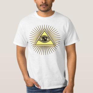 Camiseta Ojo de dios, pirámide, Todo ojo/viendo