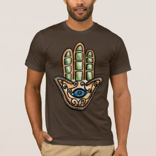 Camiseta Ojo de Hamsa, mano de Fátima