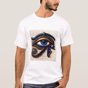 Camiseta Ojo de Horus - Antiguo Símbolo Egipcio de Protecti