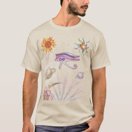 Camiseta Ojo de Horus Celestial Vintage