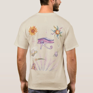 Camiseta Ojo de Horus Celestial Vintage