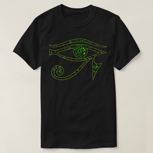 Camiseta Ojo de Horus, egipcio, símbolo de protección, afor (Diseño del anverso)