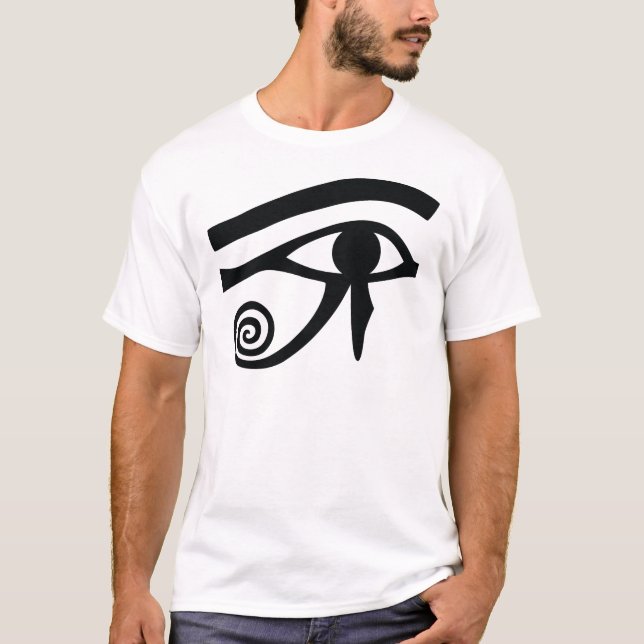 Camiseta Ojo de Horus jeroglífico (Anverso)