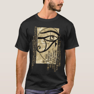 Camiseta Ojo de Horus - Relación dorada 