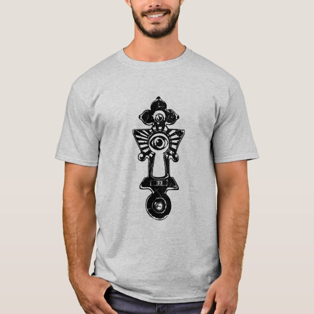 Camiseta Ojo de la cerradura de 33 grados (Anverso)