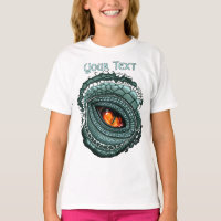 Ojo de reptil depredador primitivo