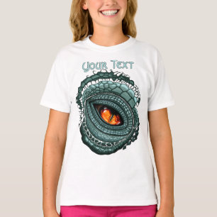Camiseta Ojo de reptil depredador primitivo