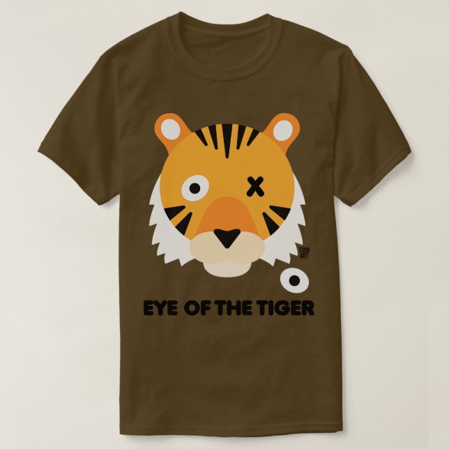 CAMISETA OJO DE TIGRE (Diseño del anverso)