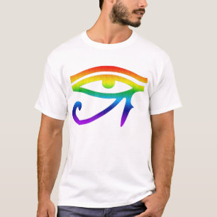 Camiseta Ojo del orgullo gay de Horus