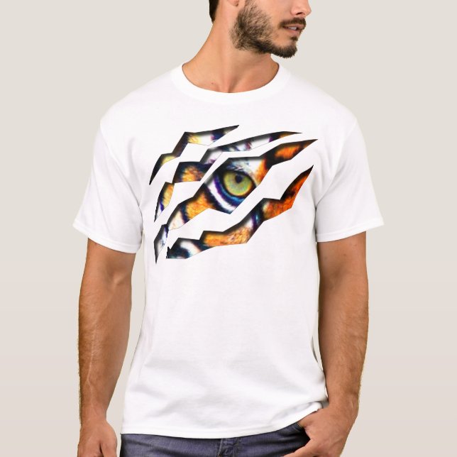 Camiseta Ojo del tigre derribando (Anverso)