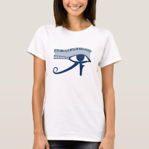 Camiseta Ojo egipcio de horus azul encanto