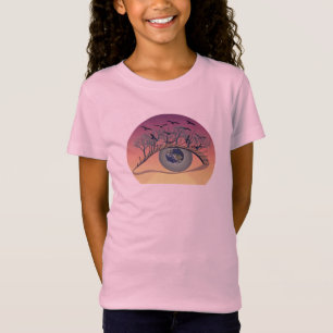 Camiseta Ojo en el mundo - Naturaleza y arte de la Tierra
