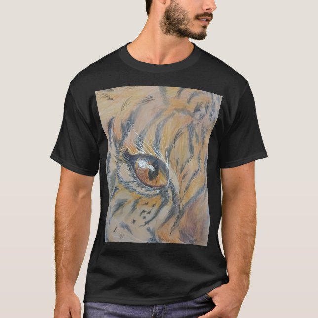 Camiseta Ojo felino de acuarela (Anverso)