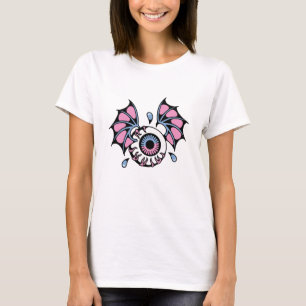 Camiseta Ojo gótico con alas