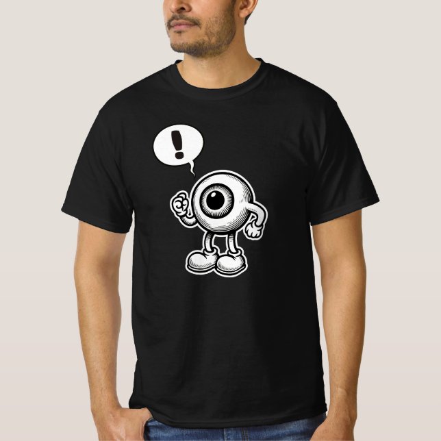 Camiseta Ojo Infeliz. (Anverso)