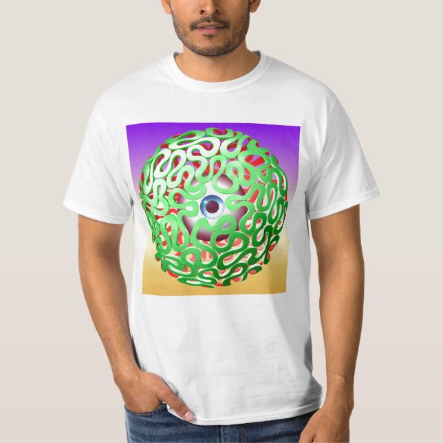 Camiseta ojo-laberinto (Anverso)
