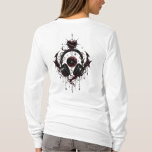 Camiseta Ojo Místico Gótico – Occulto Fantasía Osc