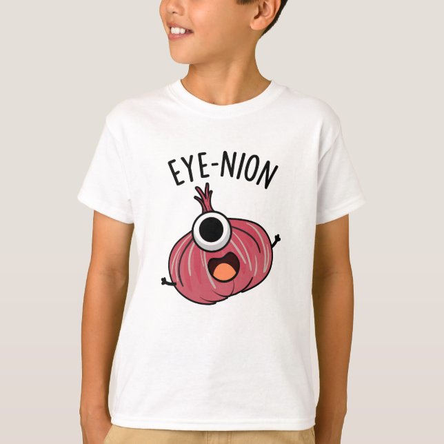 Camiseta Ojo-nion Funny Onion Pun (Anverso)
