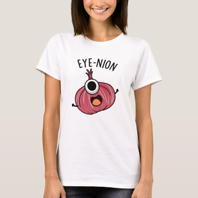 Camiseta Ojo-nion Funny Onion Pun (Anverso)