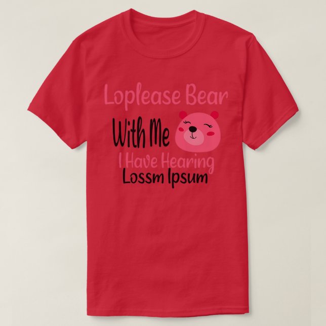 Camiseta Ojo, Ojo, Conmigo, Escucho La Pérdida (Diseño del anverso)