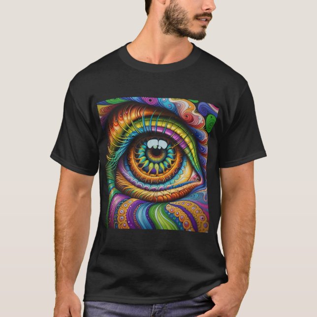 Camiseta Ojo psicodélico (Anverso)