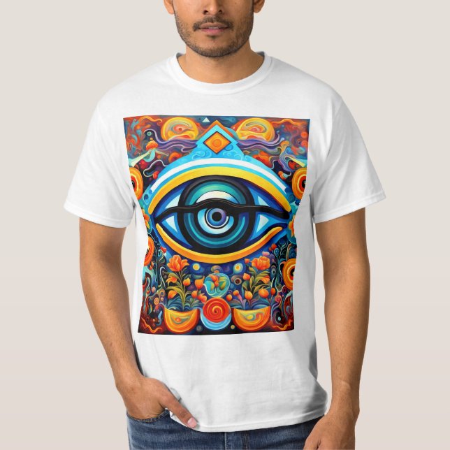 Camiseta Ojo psicodélico (Anverso)