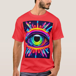 Camiseta Ojo Psicodélico del Arte del Universo
