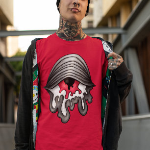 Camiseta Ojo Rojo Fundido: Horror Surreal