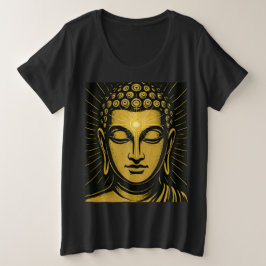 Camiseta Ojo Tercero de Buda de Oro | Despertar es