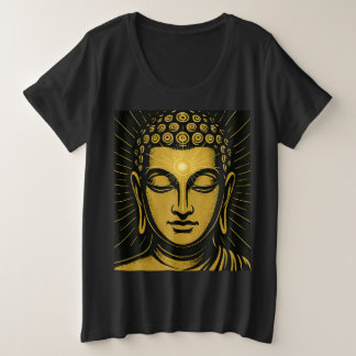 Camiseta Ojo Tercero de Buda de Oro | Despertar es