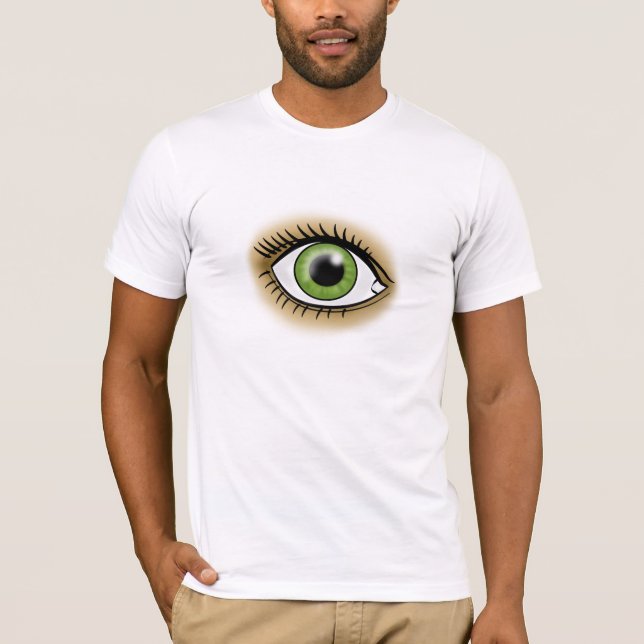 Camiseta Ojo verde Chakra del corazón (Anverso)