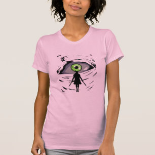 Camiseta Ojo verde guerrero clásico