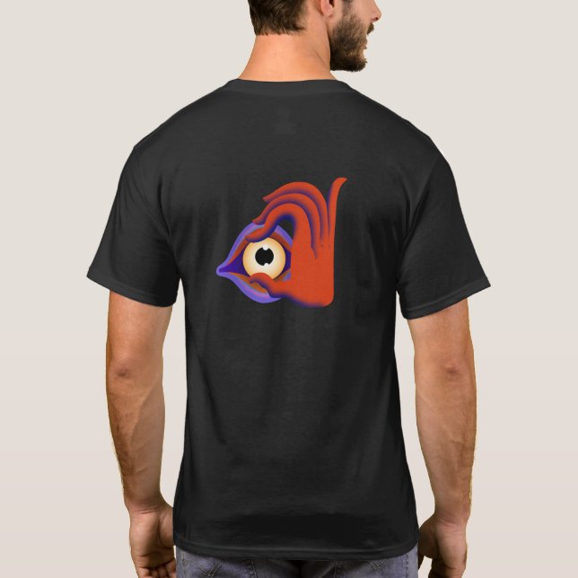 Camiseta ojos abiertos (Reverso)