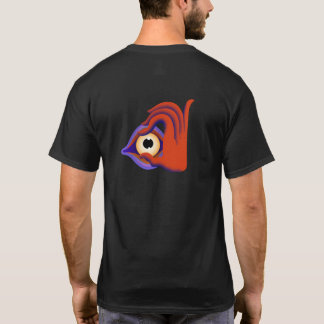 Camiseta ojos abiertos en la espalda