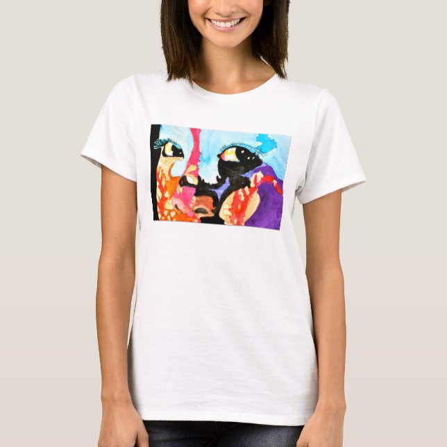 Camiseta Ojos africanos (Anverso)
