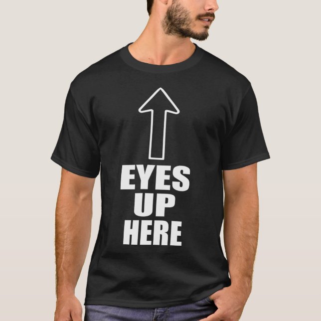 Camiseta Ojos aquí (Anverso)