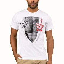 Ojos arriba Aquí Funny White