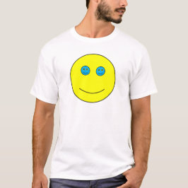 Camiseta Ojos azules jerarquizados de las sonrisas