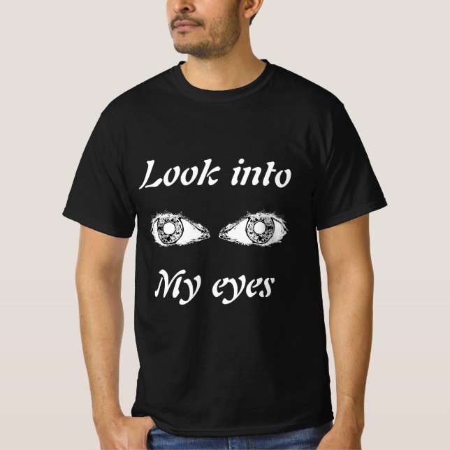 Camiseta Ojos blancos  (Anverso)
