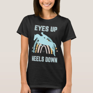 Camiseta Ojos boca abajo - Divertido paseo a caballo