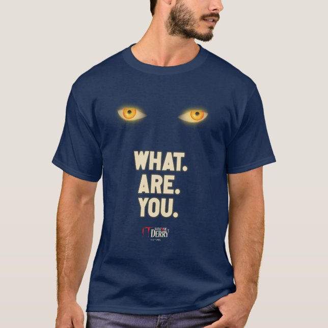 Camiseta Ojos brillantes: "¿Qué? ¿Tú?" (Anverso)