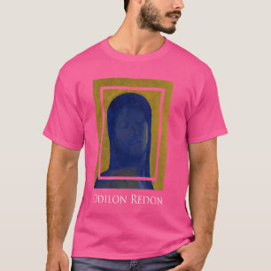 Camiseta Ojos cerrados Odilon Redon Pintura Simbolismo Bl