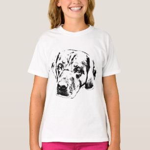 Camiseta Ojos conmovedores, luz de caída