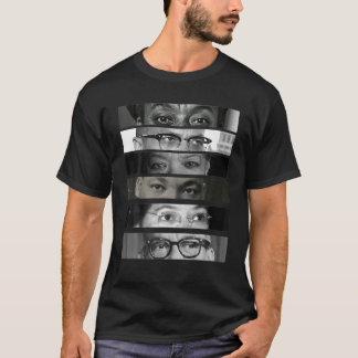 Camiseta Ojos de activistas de derechos civiles en Mes de H