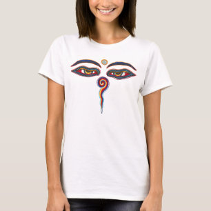 Camiseta Ojos De Buda / Augen der Weisheit