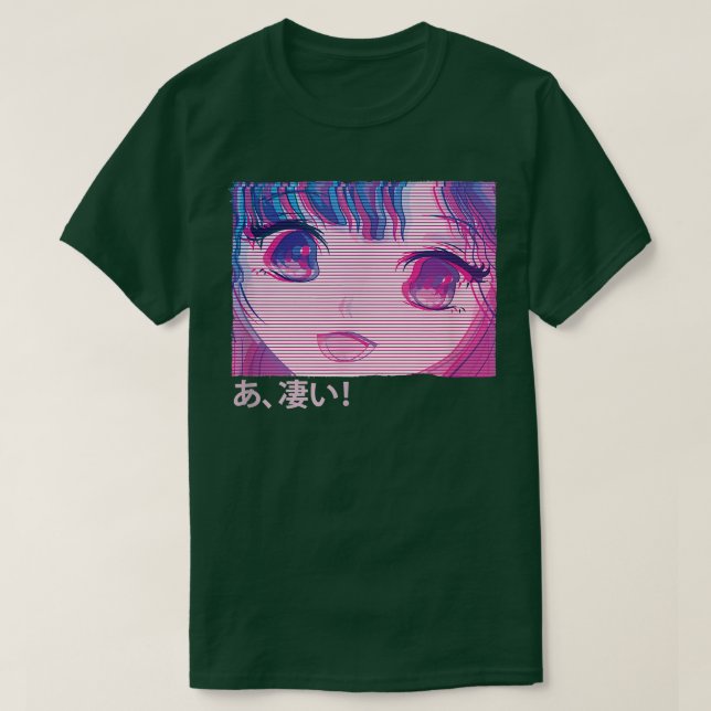Camiseta Ojos de Chicas animales - Arte cultural japonés -  (Diseño del anverso)