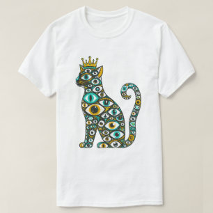 Camiseta Ojos de Gato Coronados Realeza Urbana