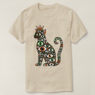 Camiseta Ojos de Gato Coronados Urbanos Realeza