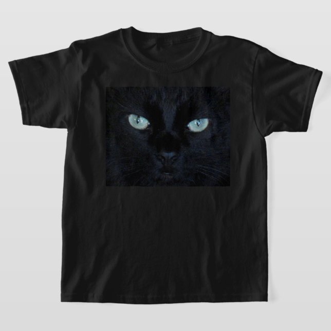 Camiseta - Ojos de gato negro (Distribución)